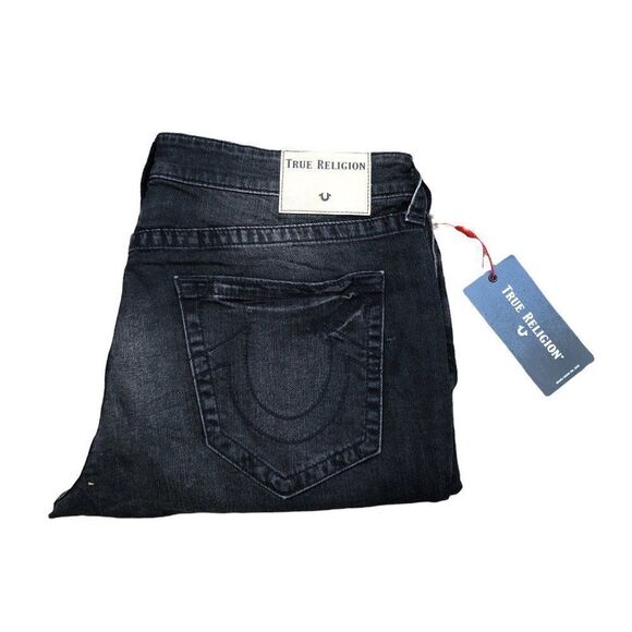 Brand New True Religion Jeans Size 38 FINN Gray - Picture 1 of 11